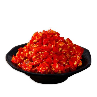湖南武叔农家自制剁椒酱 下饭拌面蒸鱼头辣椒酱10kg桶装 2桶图5