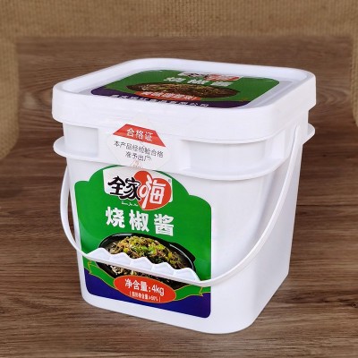 商用重庆烧椒酱8斤桶装辣椒酱茄子皮蛋烧椒酱爆下饭拌面椒香 1包