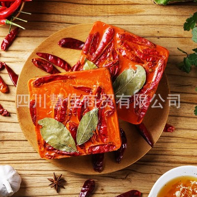 麻辣江湖牛油火锅底料360g*20袋 小包装麻辣小方块火锅底料家用 2箱图4