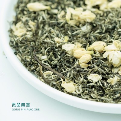 2025春茶贡品飘雪茉莉花茶飘香型花茶茉莉曲茶散装批发茉莉花毛峰 2斤