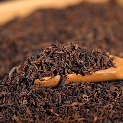 批发云南普洱茶熟茶勐海老树茶宫廷金芽500g枣香陈香型熟茶散茶 1斤图3