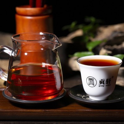 批发云南普洱茶熟茶勐海宫廷金芽古树头春陈香樟香枣香熟普散茶 1斤图3