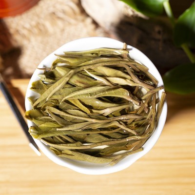 批发 云南 普洱茶叶 明前头春一口料 易武刮风寨大树生茶500g散茶 1斤图3