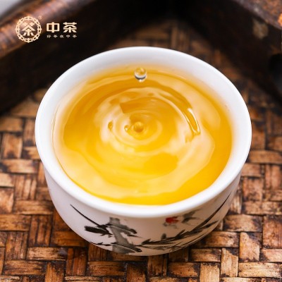 中茶普洱茶易武古风生茶礼盒装350g云南大树茶饼中华老字号茶礼 1盒图3