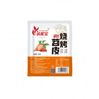 达优宝苕皮大张摆摊食材批发水晶苕皮烤苕皮大张方便储存速食袋装 2箱图5