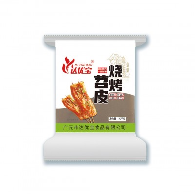 达优宝苕皮大张摆摊食材批发水晶苕皮烤苕皮大张方便储存速食袋装 2箱图3