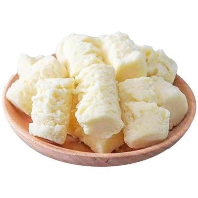 西域皇后奶醇新疆奶疙瘩营养休闲小零食嚼着吃牛奶块乳酪奶糖奶香 1千克图5