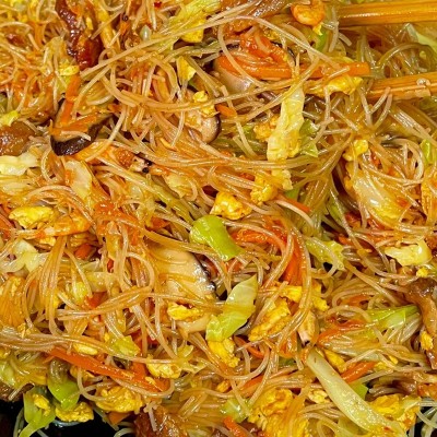 衡阳渣江米粉米面湖南特产非油炸干细米粉米线大排档早餐店炒米粉 1斤图4