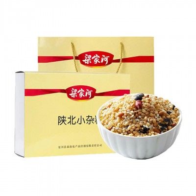 梁家河 陕北小杂粮礼盒3kg 五谷杂粮粗粮八宝粥小米麦仁陕西特产 1盒图4