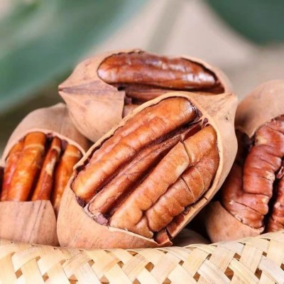 代发薄皮碧根果炭烧味长寿果批发250g 手剥开口奶香味酥脆碧根果 1袋图2