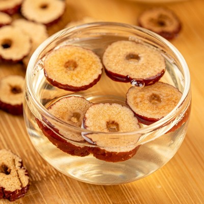 红枣片红枣干圈泡茶泡水新疆若羌香脆酥脆大枣子无核灰枣干吃即食 1件图4