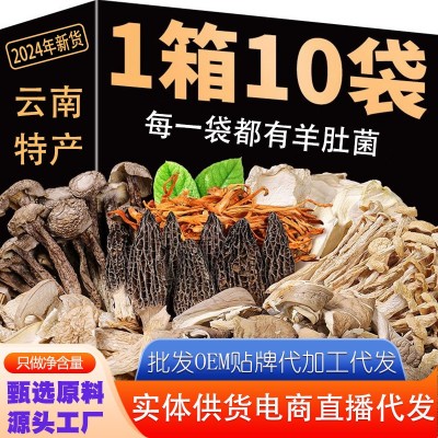 云南特产菌汤包农产品松茸羊肚菌干货山珍煲汤食材七彩菌菇汤料包 1袋图2