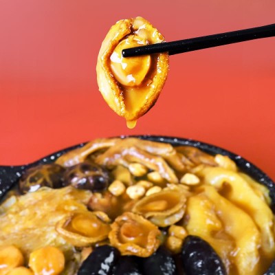 佛跳墙海鲜鲍鱼花胶海参干贝加热即食大盆菜1.5KG节日礼盒装送礼 2盒图3