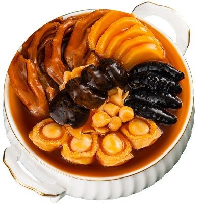 佛跳墙海鲜鲍鱼花胶海参干贝加热即食大盆菜1.5KG节日礼盒装送礼 2盒图2