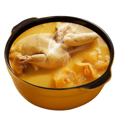 港式金汤鲍鱼花胶鸡加热即食鱼胶滋补食材1650g礼盒批发节日礼盒 2包图4