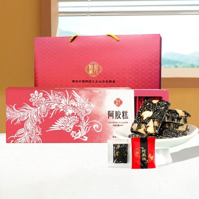 粉面桃花东阿正宗阿胶糕阿胶添加量≥26%独立小包装即食滋补礼盒 1盒图5