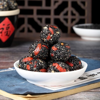 红枣黑芝麻丸 批发 厂家供应 整粒 食品即食 量大从优 现货 黑芝 10KG