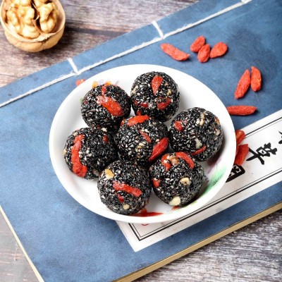 红枣黑芝麻丸 批发 厂家供应 整粒 食品即食 量大从优 现货 黑芝 10KG图2