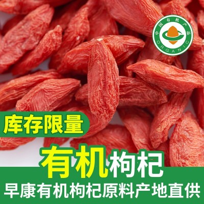 早康中宁有机枸杞宁夏枸杞子特优级源头工厂批发有机枸杞透明袋装 1袋