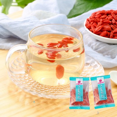 沃福百瑞宁夏头茬枸杞150g独立小袋装易携带泡水煲汤嚼红特级药材 1袋图3