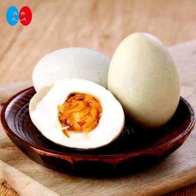 厂家直销 亿家爱熟咸鸭蛋红心流油65g100枚真空包装即食桐城特产 2箱图2