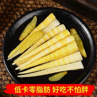 云乡人家山椒竹笋尖开袋即食散装泡椒竹笋片小包装零食品整箱批发 1袋图2