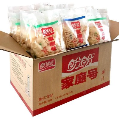 盼盼家庭号薯片虾条100g袋大包装薯条散装膨化怀旧小零食整箱批发 1箱图2