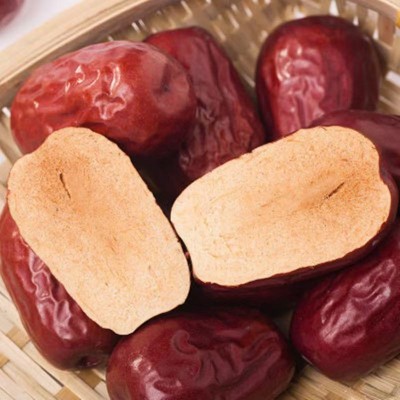 新疆红枣特级和田大枣特产特大红枣干可夹核桃大枣子干果香甜 2袋图4