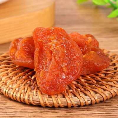 代发杏干无核红杏干袋装500g 酸甜果干批发鲜杏脯肉红杏条杏干 1袋图2