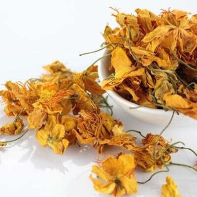 应季新货 新鲜金莲花 花草茶500克/1斤散装 厂家直供 食用休闲茶 1袋图4