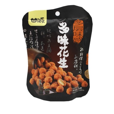 甘源40g蟹黄蚕豆蟹黄瓜子仁原味青豆35g牛排味兰花豆多味花生 1箱图2