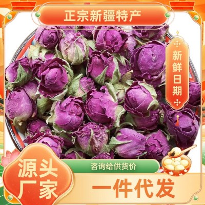 新疆和田玫瑰花茶新货500g散装干花花蕾重瓣沙漠大花骨朵泡水泡茶 1件图2