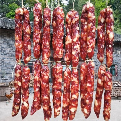 自制腊肠sausage广味香肠煲仔饭正宗纯猪肉特产年货广式特色腊味 1000斤图4