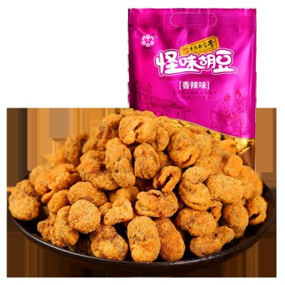 蝶花牌怪味胡豆500克香辣味重庆特产独立小袋礼品装炒货休闲零食 1袋