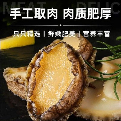 鲍鱼肉鲜活冷冻新鲜特大号去壳冰鲜速冻小鲍鱼肉海鲜火锅食材商用 3斤图4