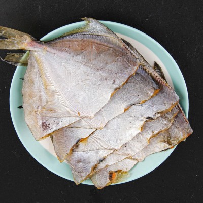 源头厂家现货批发烧烤调味马步鱼片淡晒银针鱼棒头鱼去头鲳鱼鱼干 1箱图3