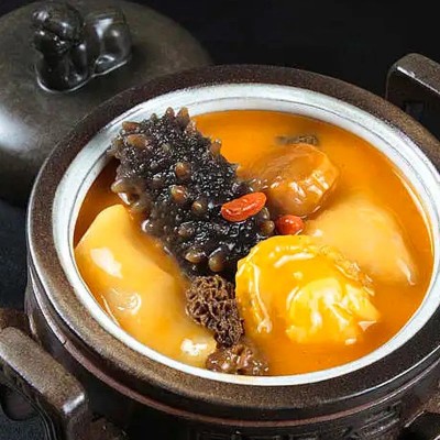 正宗福建金汤佛跳墙加热即食花胶鲍鱼捞饭海鲜整只海参加热即食 6盒图3