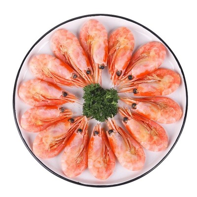 北极甜虾头籽甜虾批发腹籽甜虾北极甜虾刺身北极熊甜虾海鲜 2盒图5