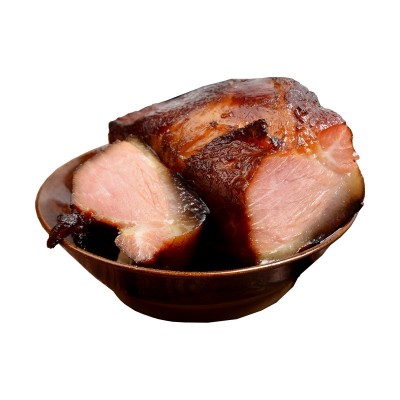 重庆烟熏老腊肉石柱农家熏腊后腿肉四川腊味500克批发自制土猪肉 2袋图5