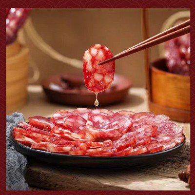 广式腊肠广味咸甜广东香肠腊味煲仔饭螺蛳粉家用商用厂家直销 1箱图3