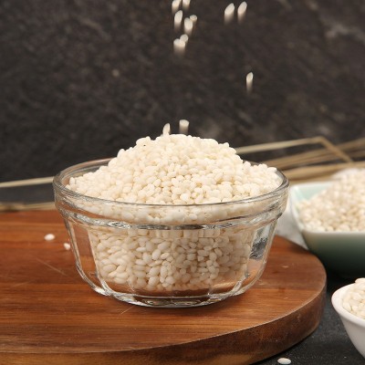 东北圆粒白糯米25kg 编织装50斤农家黏糯米 厂家批发粽子原料糯米 2袋图2