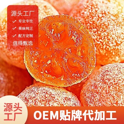 金桔冰糖金桔旅游产品车购产品批发旅游特产果脯休闲无蔗糖 500克图2