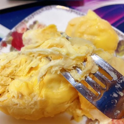 榴莲金枕新鲜A果带壳整个水果批发大果非巴掌猫山王甲伦工厂批发 1斤图3