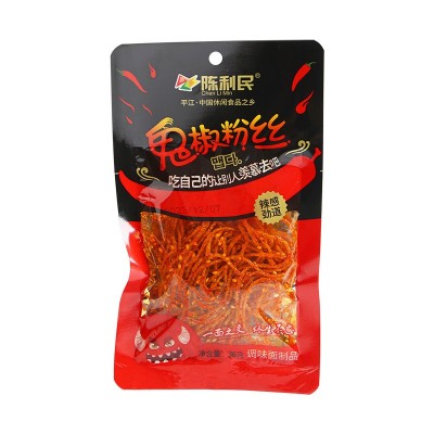 陈利民辣条36g系列棒棒爽辣排辣片辣面鬼椒粉丝休闲麻辣零食批发 2件图5