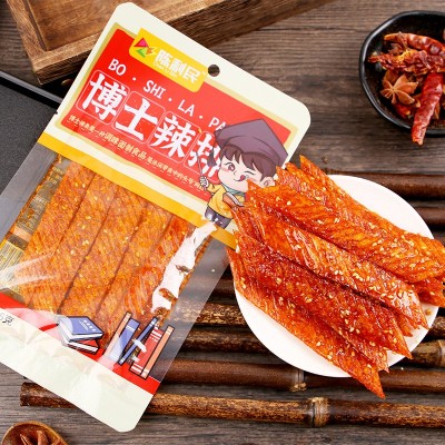 陈利民辣条36g系列棒棒爽辣排辣片辣面鬼椒粉丝休闲麻辣零食批发 2件图3