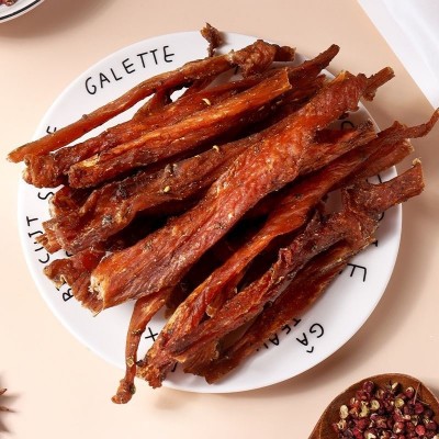 鹿小芙风干鸡肉干条零食手撕鸡胸肉条批发风干健身代餐休闲 1g图3