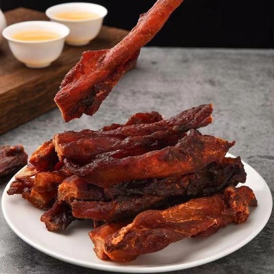 鹿小芙风干鸡肉干条零食手撕鸡胸肉条批发风干健身代餐休闲 1g图4