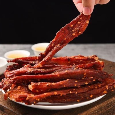 鹿小芙风干鸡肉干条零食手撕鸡胸肉条批发风干健身代餐休闲 1g图5