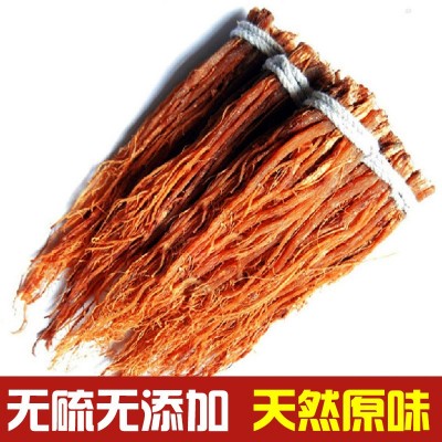 长白山红参须 东北吉林特产产地干参须红参须须根正品中药人参 1盒图2