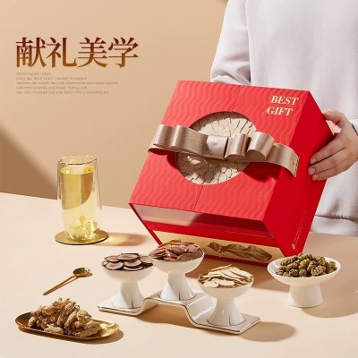 高档西洋参燕窝礼盒送长辈老人见家长父母营养品滋补伴手礼品实用 1套图4